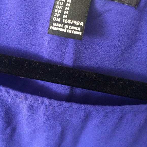 Beautiful royal blue blouse - Picture 3 of 6